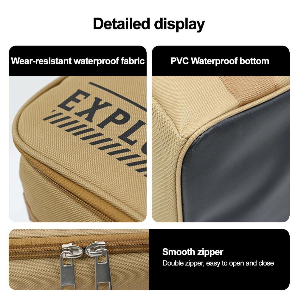 High Quality Multi-layer Camping Storage Bag Foldable Waterproof Picnic Storage Bag Large Capacity Sturdy Storage Boxes Outdoor