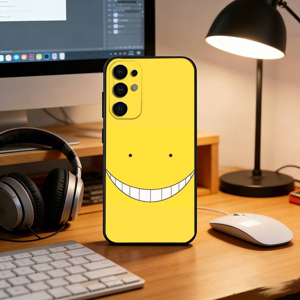 Anime A-Assassination Classroom-m Phone Case For Samsung S25,S24,S21,S22,S23,S30,Ultra,S20,Plus,Fe,Soft Silicone Black Cover