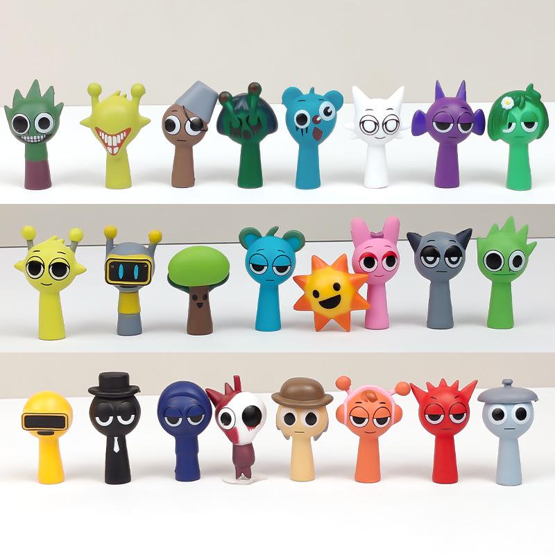 Sprunki Rhythm Music Box Figurine - Game Model Toy for Kids