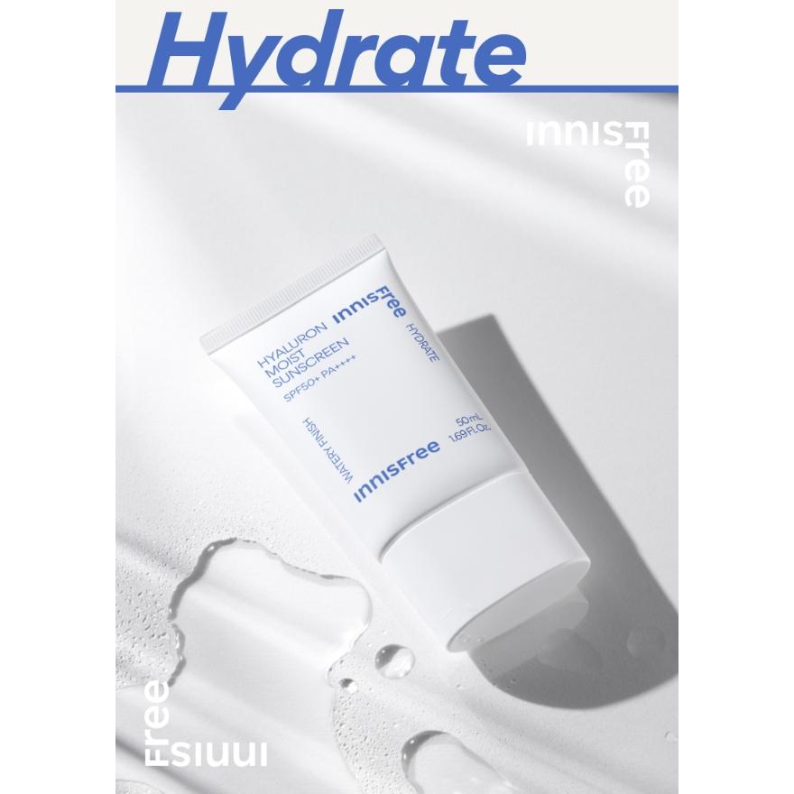 Innisfree Hyaluron Moist Solkrem SPF50+ PA++++ 50mL