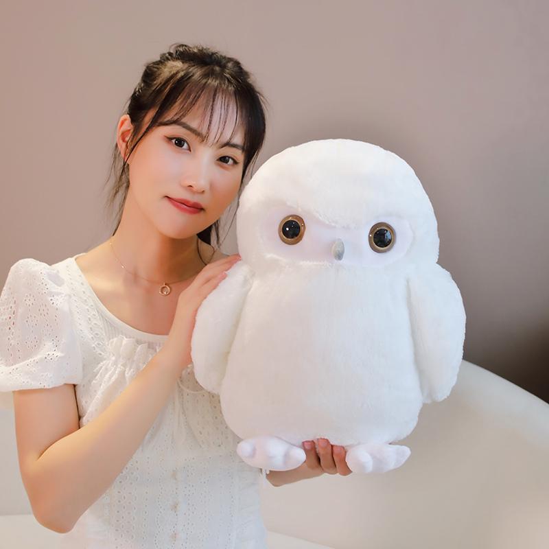 30/40cm Cute Owl Plush Toy Lovely Soft Cuddly Doll Stuffed Animal Bird Plushies Sleeping Doll Hug Plushies Birthday Gifts Child