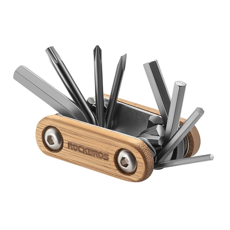 ROCKBROS 8 in 1 Bicycle Repair Tool Portable Bike Bicycle Screwdriver Repair Cycling Tool Mountain Bike Wrench Multi Tools