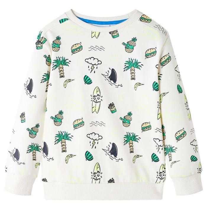 Sweat-shirt pour enfants écru doux 92/104/116/128/140