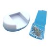 Magnetic Plastic Needle Pin Holder With Built In Drawer and 50 Sewing Pin Portable Needle Organiser Case For Needlework