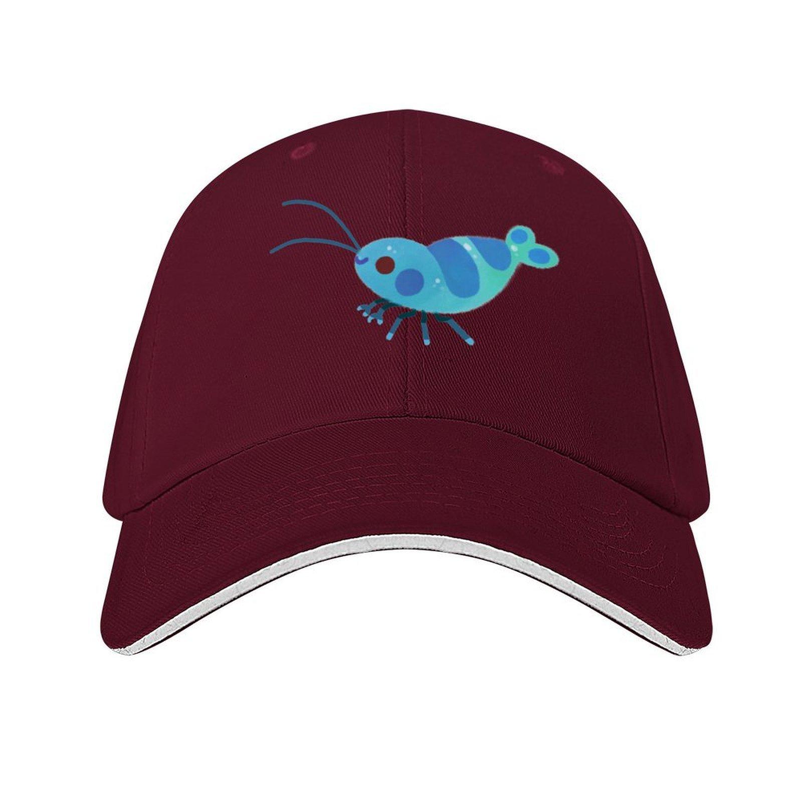 Cosmos and shrimp Baseball Cap Anime Hat Fashion Beach Luxury man cap Horse Hat For Men Womens