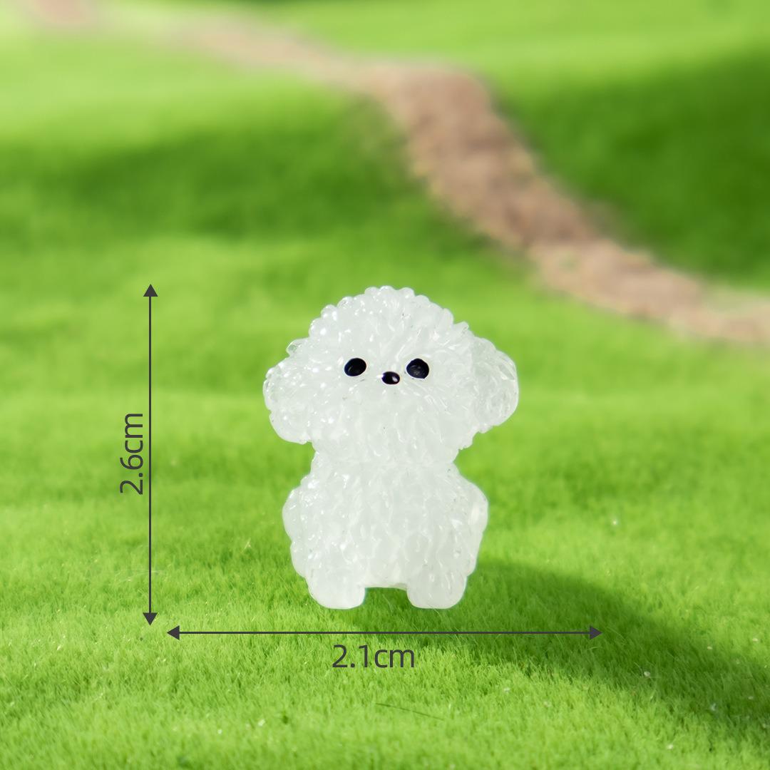 

Miniature Resin Bichon Frise Figurine - DIY Craft & Hanging Ornament