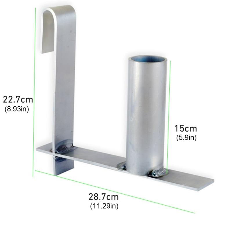 Roller Device For Attaching Privacy Screens To Double Wire Meshes Fences Rustproof Metal Installation Aid For Outdoor Use