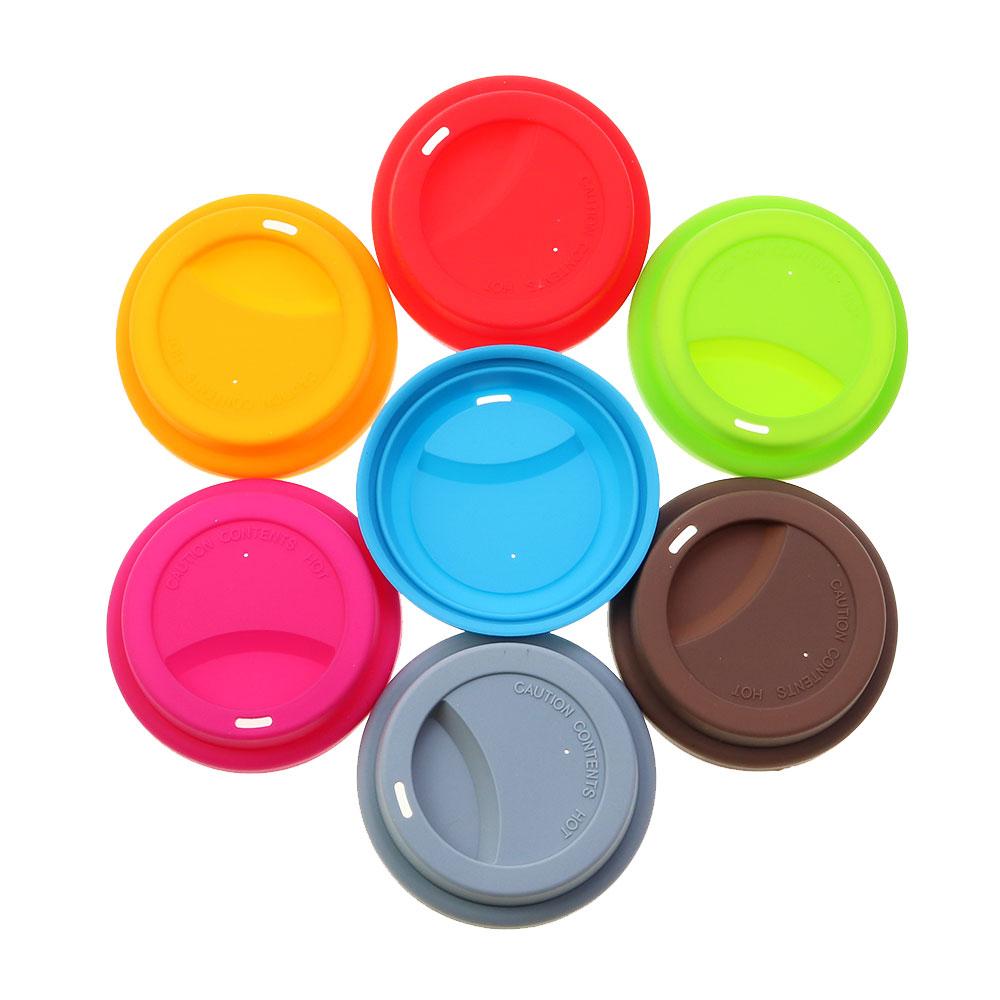 2 Misure Universali Riutilizzabili Coperchi in Silicone Freschezza Coperchi Isolanti Anti-Polvere Coperchio Tazza da Caffè Adatto per 8.5-9cm
