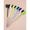 1pcs Double-Sided Tail Edge Control Comb, Professional Hairstyling Tool For Salons, Suitable For Dyeing Brush, Edge Control Comb Hairdressing Tools