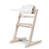 Chaise Haute Évolutive - CYBEX - IRIS 3-en-1 - Bois - Baby Set & Plateau Inclus - All Natural