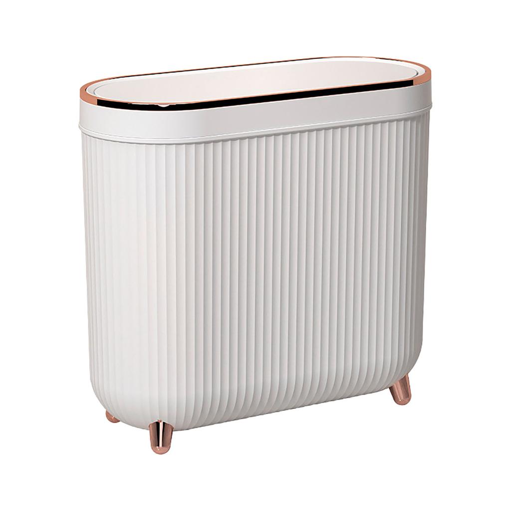 Intelligent Sensing Garbage Household Toilet Toilet Light With Lid Narrow Basket Slit Toilet