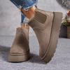 Foreign Trade Large Size Thick-soled Snow Boots Women's 2025 Winter New Velvet Thickened Warm Snow Boots Women's Casual Versatile