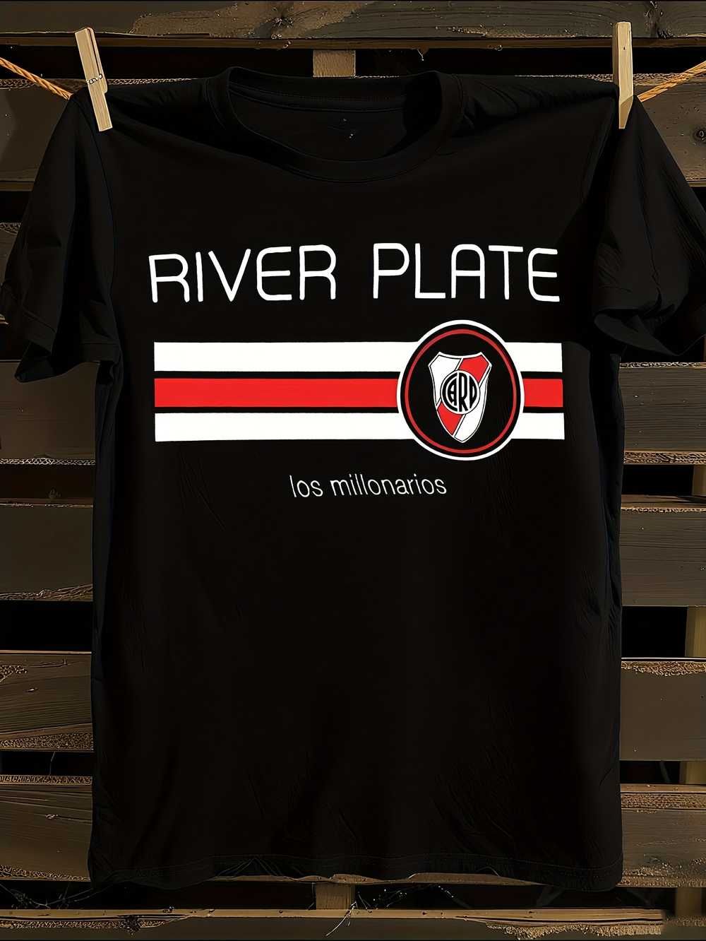 

Vintage River Plate Soccer Graphic T-Shirt Mens Tshirt Womens Tshirts with Letters Print Short Sleeves T-Shirt Casual Street Tee Shirt Top XXXXL