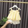 Cute Summer Outfit For 1 Year Old Baby Girls Stylish Camisole Two Piece Set Toddler Cool Clothing