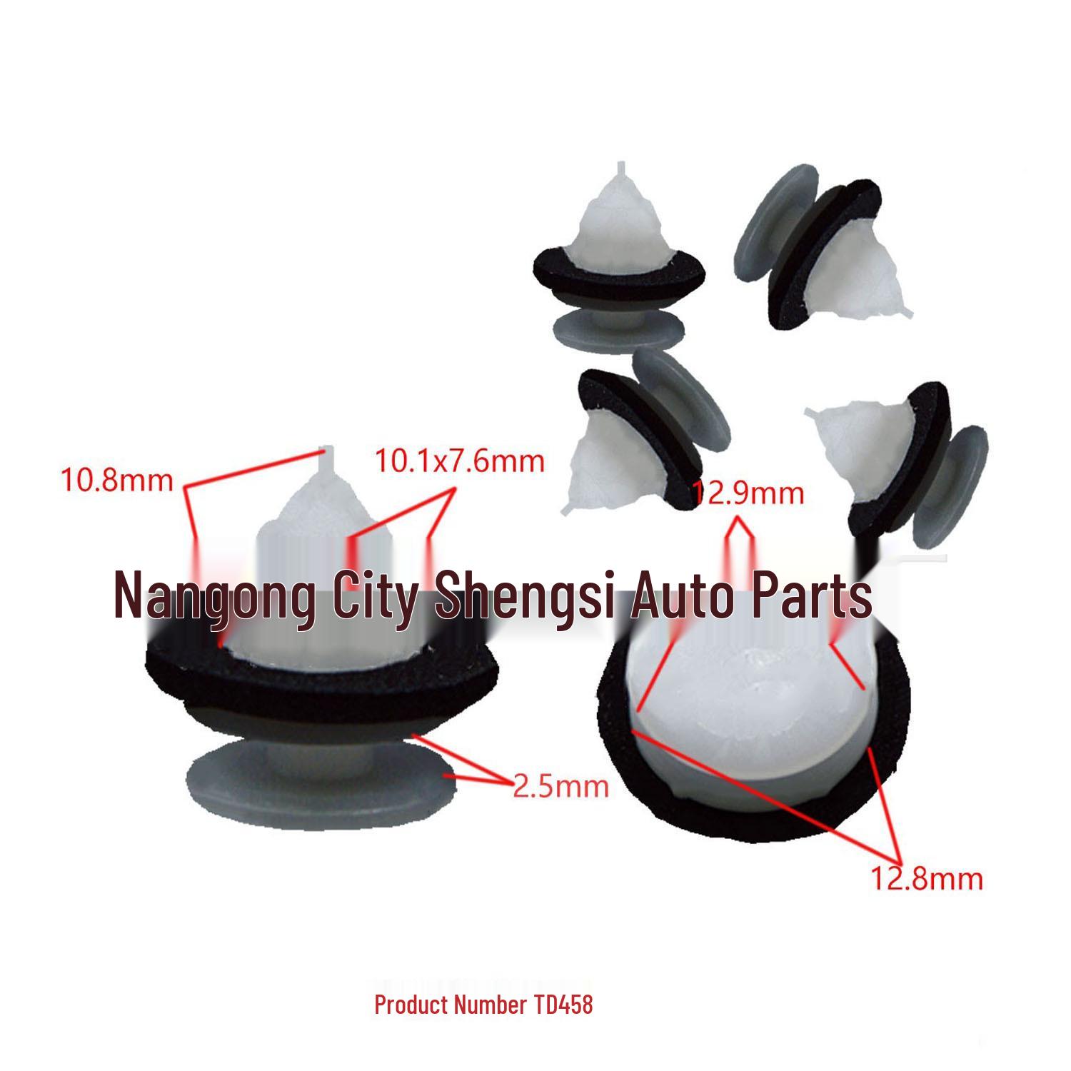 

Car Door Panel Protective Skirt Clip - Universal Interior Fixing Accessory. 10000