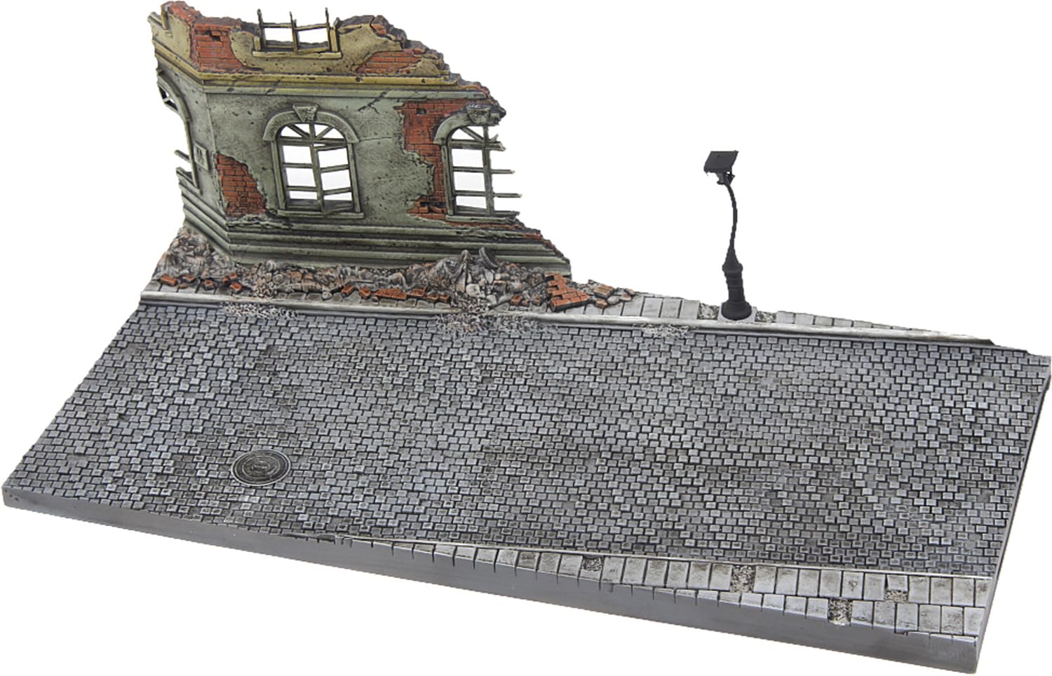 

Frog King Hobby 1/72 War Diorama Series European Building Resin Kit FGK72001 (Scenery)