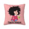 Custom Mafalda Kawaii Vintage Quino Comic Cartoon Mang Anime Throw Pillow for Living Room Luxury Cushion Cover Square Pillowcase