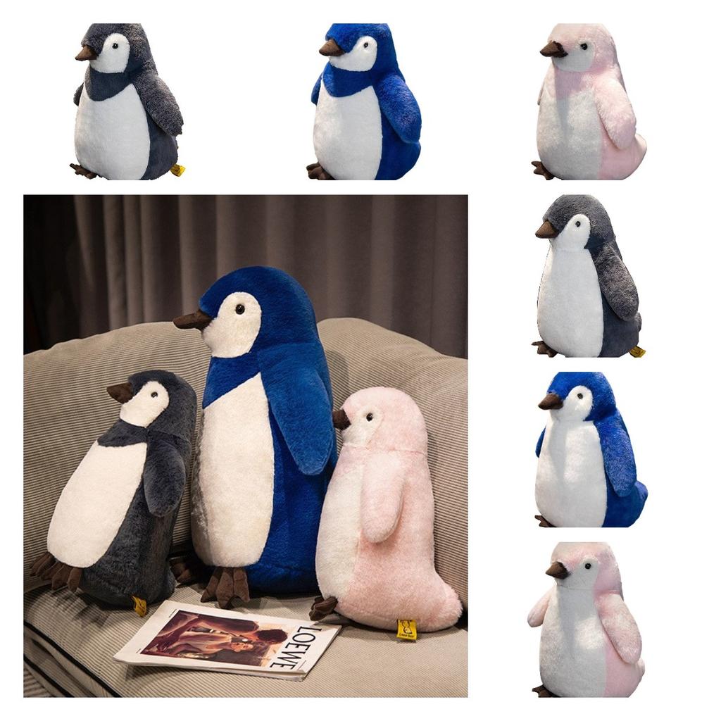Penguin Plush Kawaii Toys Marine Animal Doll Children Gifts Sofa Decor Cushion