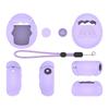 Silicone Games Console Protective Case with Lanyard Full Coverage Skin Cover Sleeve Shockproof for Tamagotchi Paradise