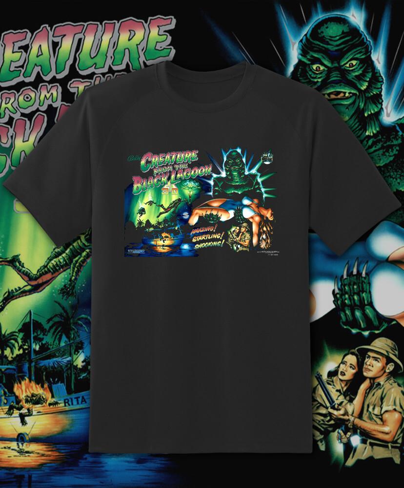 

Creature From The Black Lagoon Pinball Game T Shirt Fast Ship! 3XL