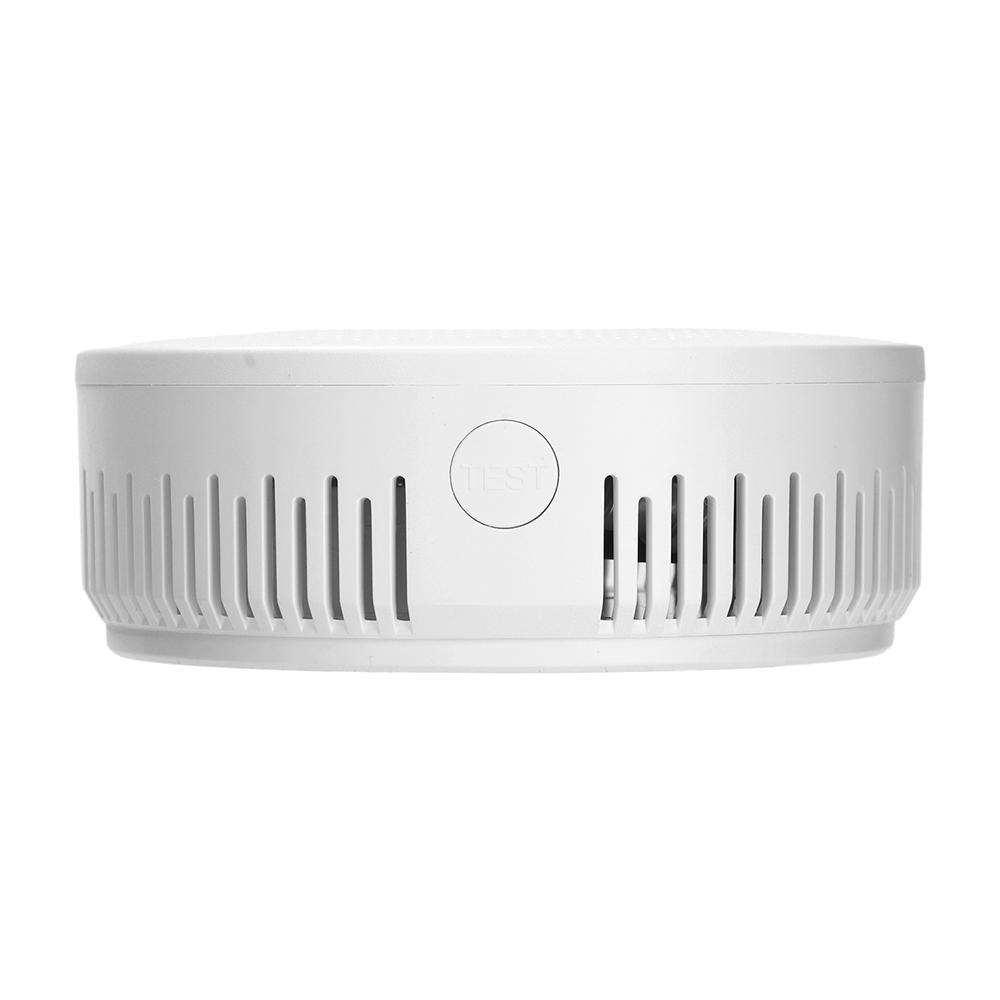 2 In 1 Smoke CO Monitor Quick Response with Real-Time LCD Display Carbon Monoxide Smoke Alert for Home Bedroom Hotel Safety