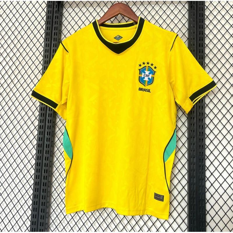 Herren Kurzarm Fußballtrikot 2026 Brasilien Heim Auswärts Training Spiel Sport Oberteil