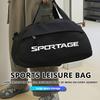 AHS1 Car Logo Travel Portable Large Capacity Luggage Storage Bag For KIA Sportage Ceed Sorento Niro Cadenza Proceed Sephia