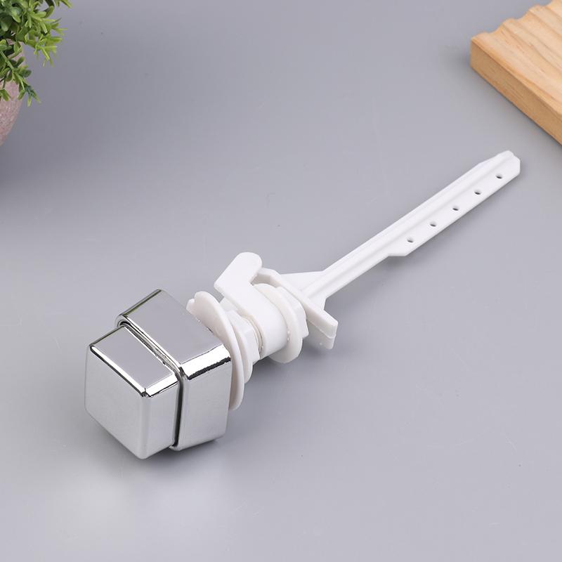 Push Button Toilet Flush Kit Front/Side/Top Mount Water Tank Trip Lever Handle Side Button Switch For Toilet Seat Water Tank