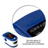 Oximeter Finger Clip Oximeter Finger Pulse Monitor Oxygen Saturation Monitor Heart Rate Meter Without Battery