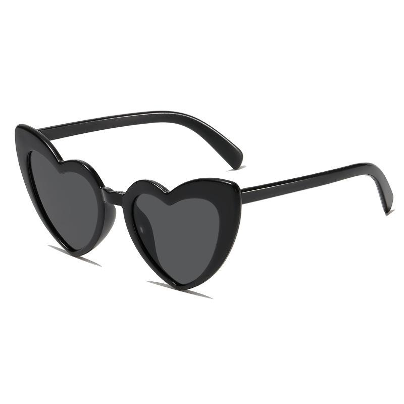 

Children S Peach Heart Sunglasses Fashionable Boys And Girls Anti-Ultraviolet Sunglasses Korean Version Outdoor Leisure Love Glasses
