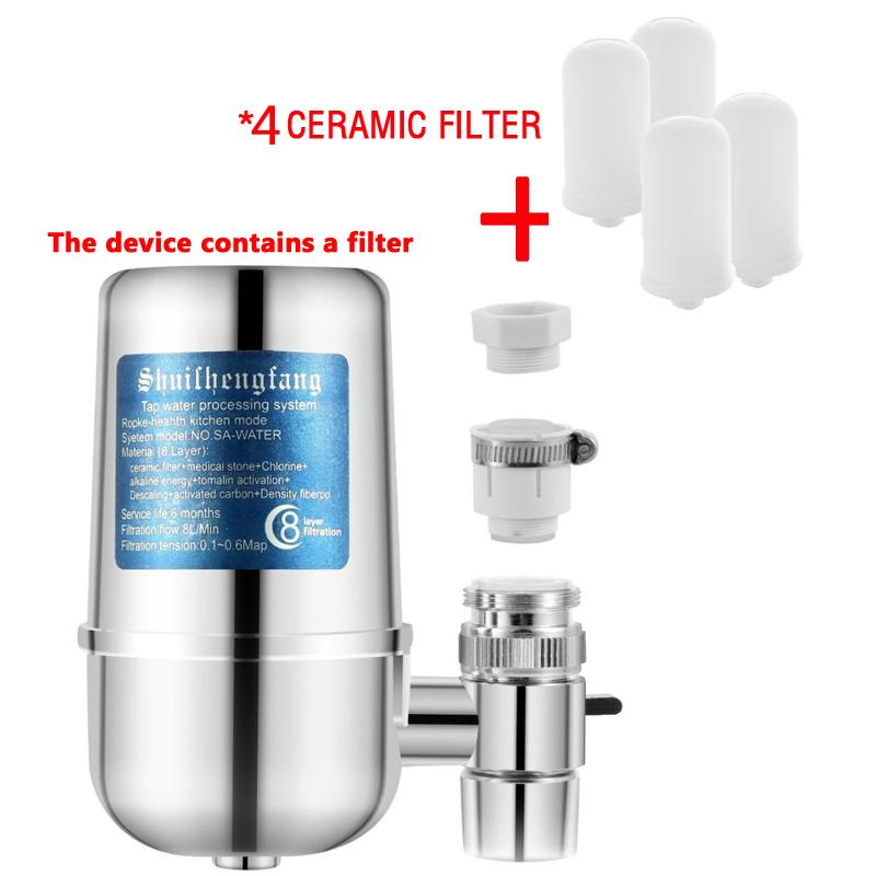 Elimina Contaminantes del Agua Alcalino Filtro para Grifo Doméstico Percolador de Agua para Accesorios de Cocina