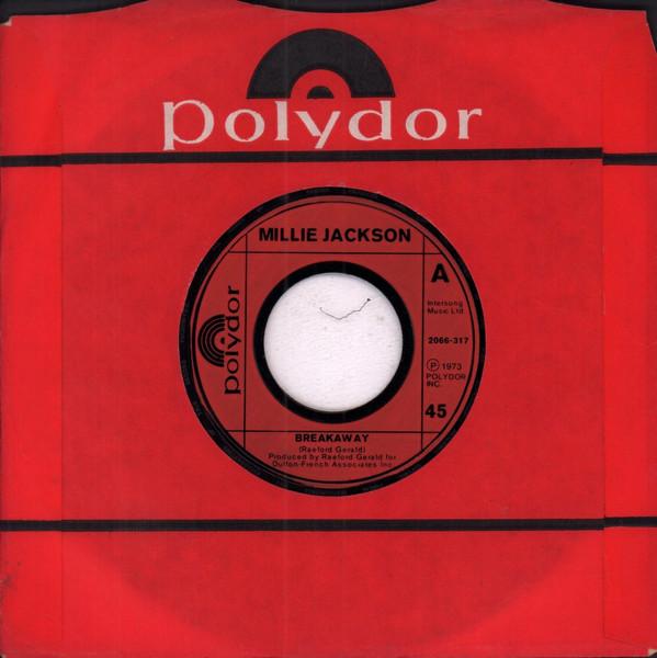 

7inch Record MILLIE JACKSON - Breakaway 2066317 Polydor 1973 UK Soul/Funk Used