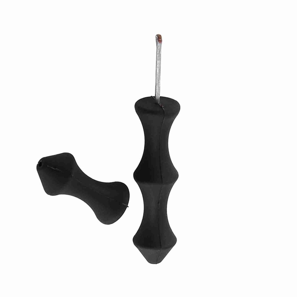 Useful Outdoor Shooting Accessory  or Gear Archery Bow String Silicone(black)