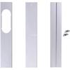 Air Conditioner Window Vent Exhaust Hose Fittings Exhaust Pipe Slide Plate Tube Connector Wind Shield Air Conditioning Dropship