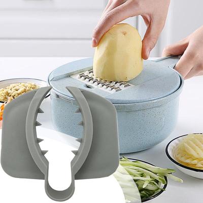 Safety Hand Guard Vegetable Cutter Clamp Non-slip Avoid Accidental Scratches Kitchen Accessory for Cutting Food Preparation