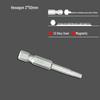 S2 Strong Magnetic Hex Socket Bit - High Strength, Shock Resistant for Hand Drills and Electric Screwdrivers