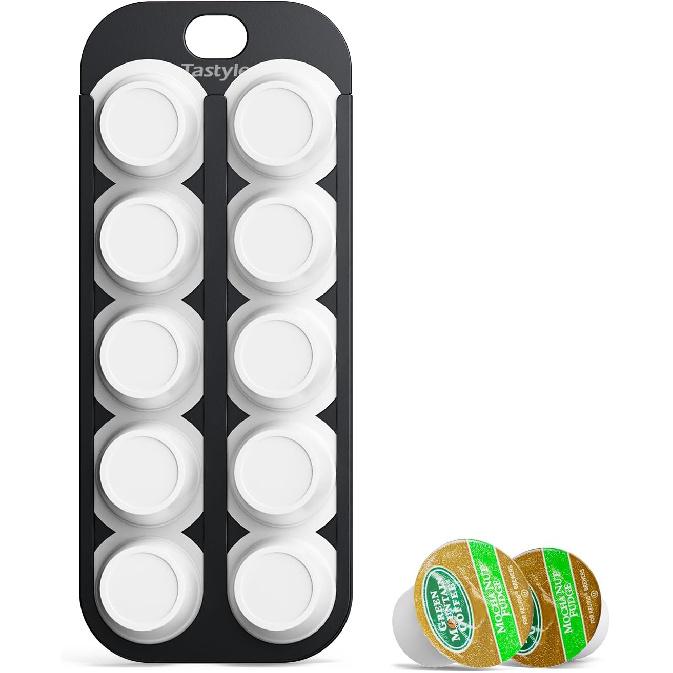 Magnetic K-Pod Organizer for K Cup Coffee Pods. Self-Magnetic Coffee Pod Holder and Storage, Suitable to be Mounted on Iron Surfaces - Refrigerator