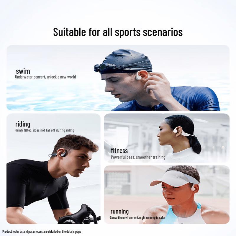 Sanag B60 Open-Ear Bone Conduction Swimming Headset