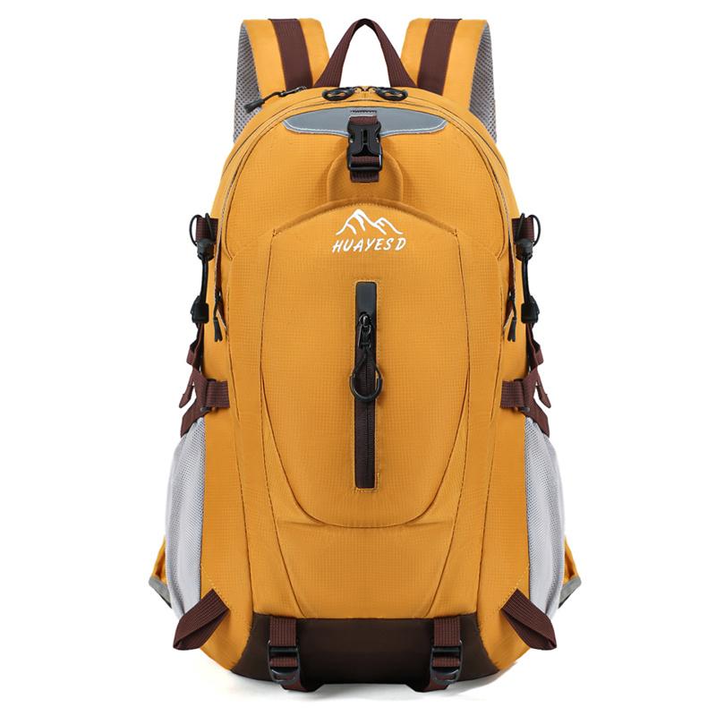 Outdoor Hiking Backpack with Mesh Side Pockets and Adjustable Straps for Adventure and Travel