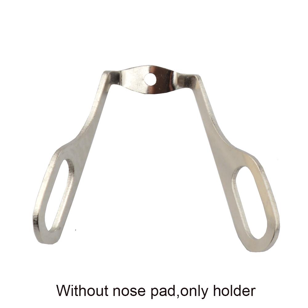 Retail 1piece Eyeglasses Nose Pads Arm Stainless Steel Nose Pad Holder Glasses Accessories glasses repair replacement
