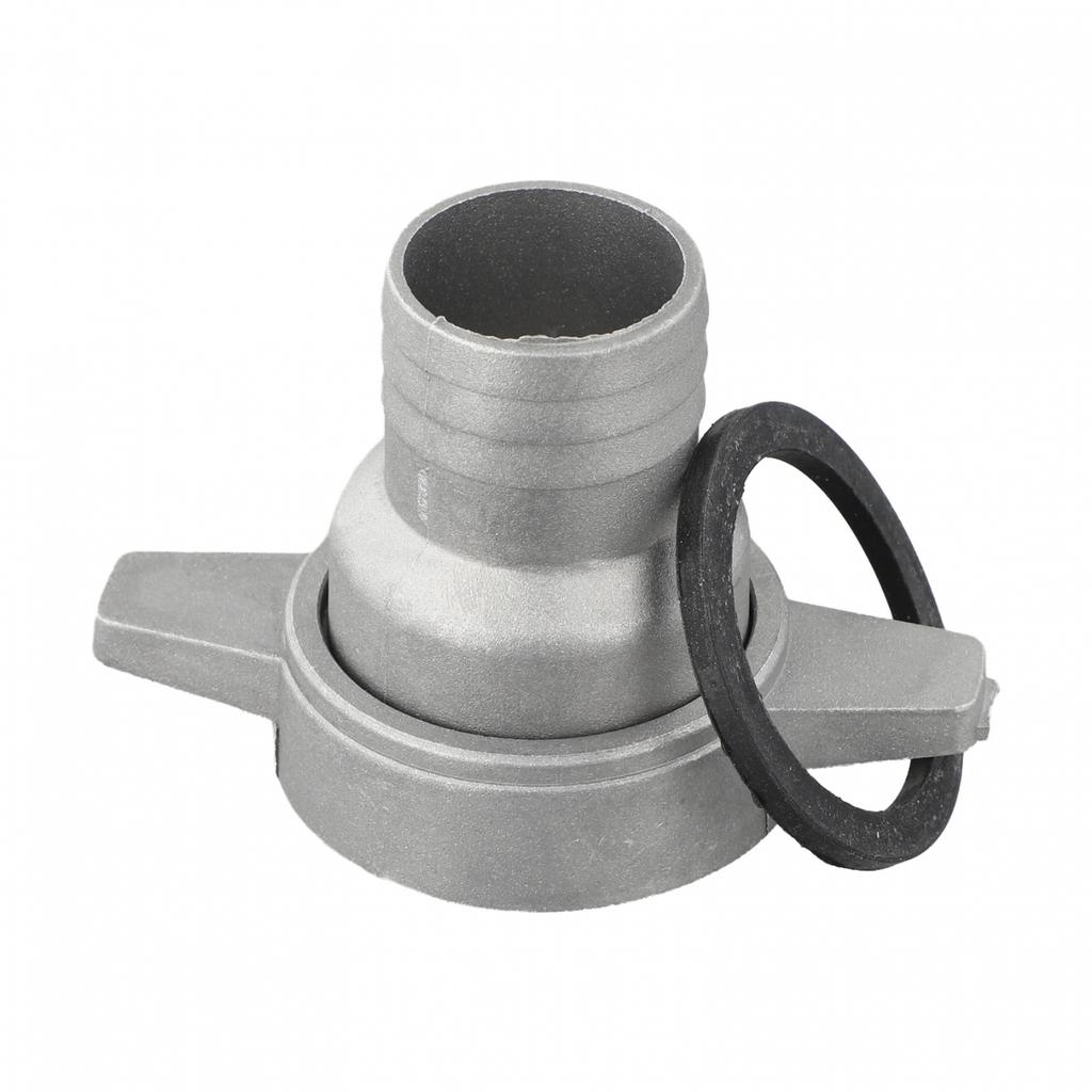 Aluminum Water Pump Fitting with Rubber Gasket for Enhanced Performance