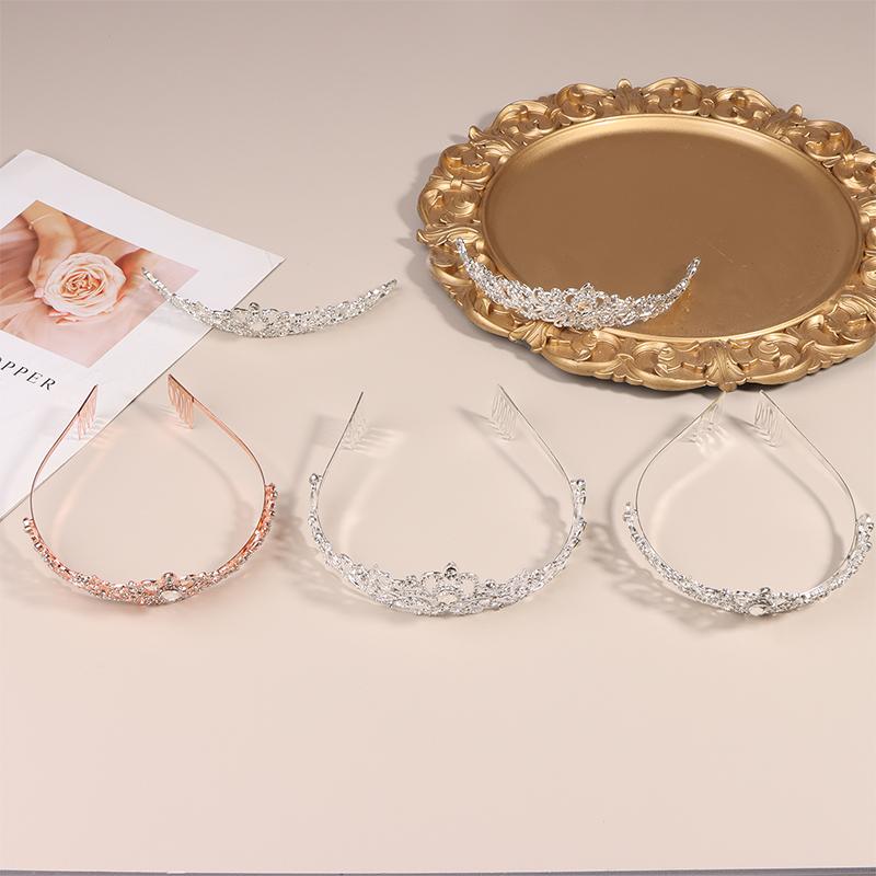 Crowns And Tiaras With Comb Headband For Girl Women Princess Birthday Party Wedding Prom Bridal Christmas Party Gifts