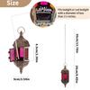 2Pieces Unique Styles Candle Holders with Multifunctional Hanging Easy Installation Decors Perfect Wall or Tabletops