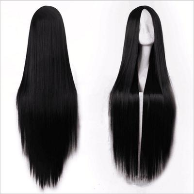 Women Lady Long Straight Hair Full Wigs Cosplay Party Anime Wig