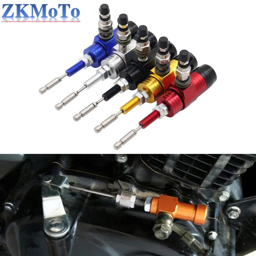 Motorcycle M10x1.25mm 6mm CNC Aluminum Piston Hydraulic Clutch Master Cylinder Rod Brake Pump For Motocross Universal Accessory