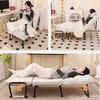 Foldable Recliner Chair Multifunctional Lounger for Office Ergonomic Computer Desk Sofa Chair with Adjustable Backrest Nap Bed