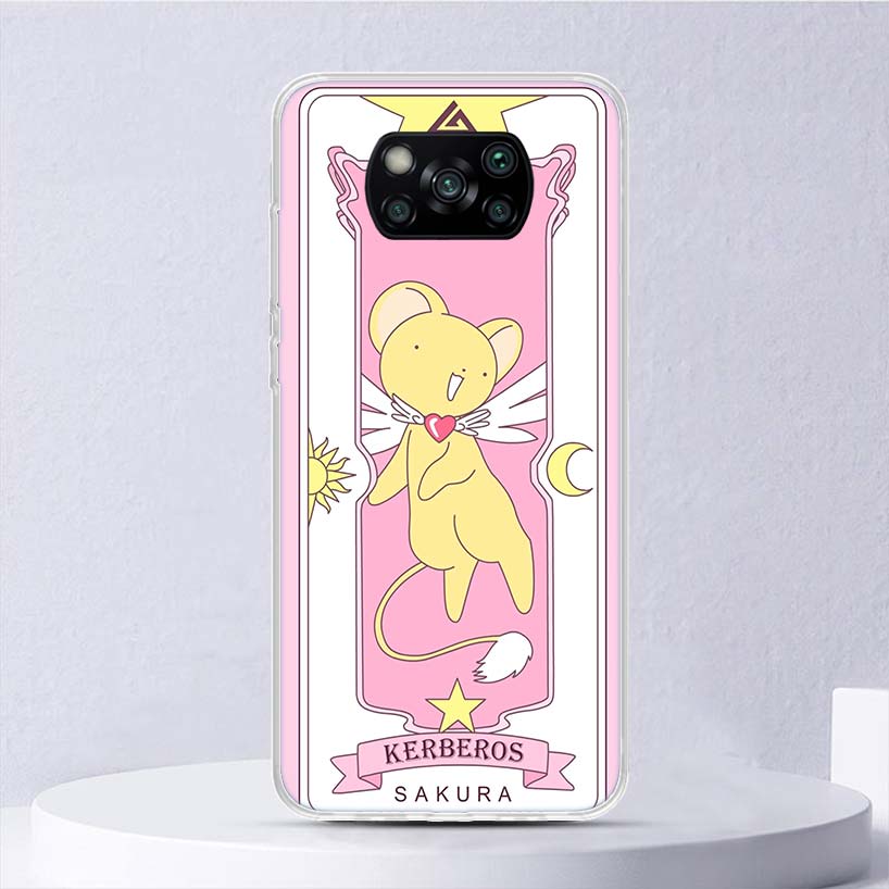 CardCaptor Sakura Anime Soft Case For Xiaomi Poco X7 X6 X5 X4 X3 Nfc F6 F5 Pro Phone Cover F4 Gt F3 F2 F1 M5S M4 M3 M5 Funda Coq