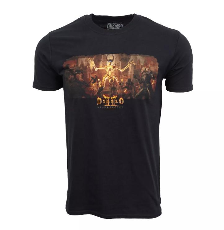 DIABLO II RESURRECTED ПРИВЛЕЧЕННЫЙ НЕНАВИСТЬЮ ИГРА ПРЕМИУМ ФУТБОЛКА Унисекс Футболка L