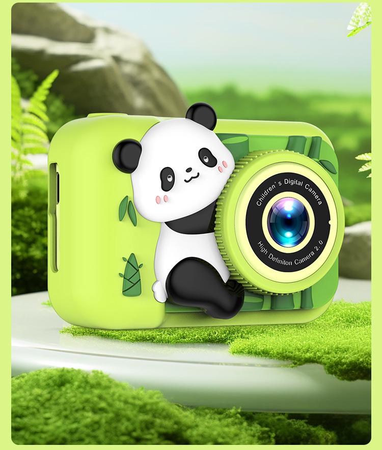 Panda Kinder HD Dualkamera - Mini Digitalkamera für Fotos & Videos