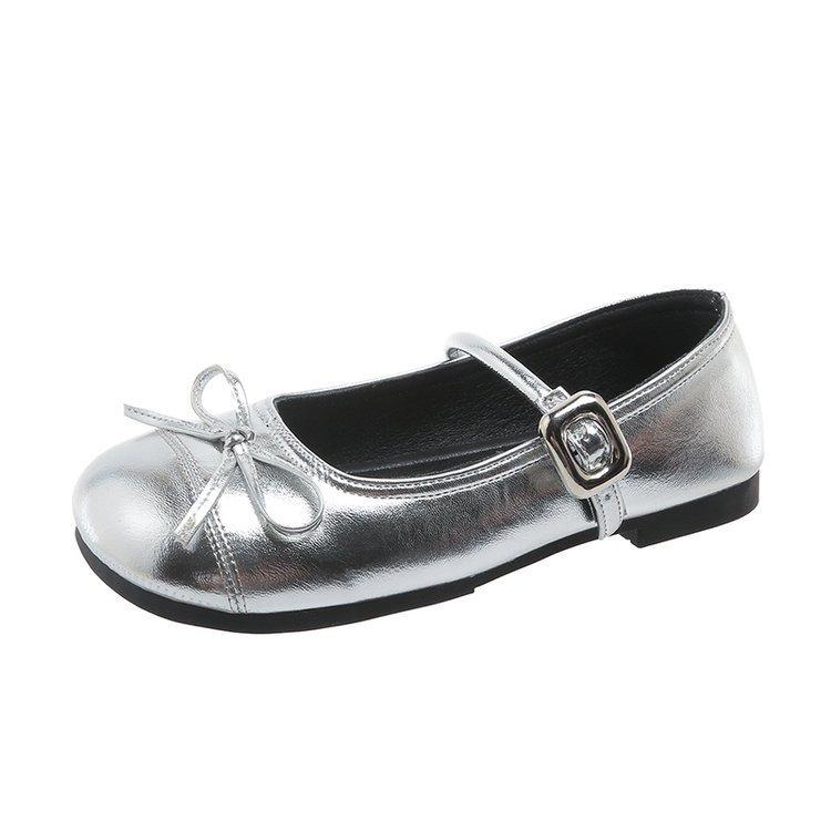 

Белые туфли-лодочки с круглым носком и неглубоким низом на толстом каблуке, женские летние туфли в стиле ретро с увеличенным каблуком в стиле Мэри Джейн 35 серебряный